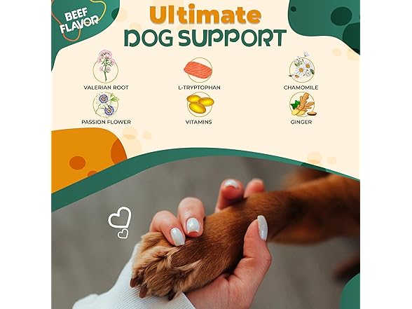 FURRY FUELS Calming Chews for Dogs