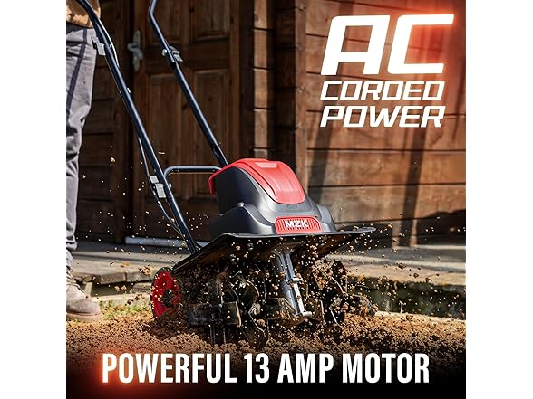 16 Electric Tiller Cultivator 13-Amp