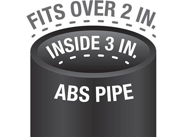 Oatey 2 in. or 3 in. ABS General Purpose