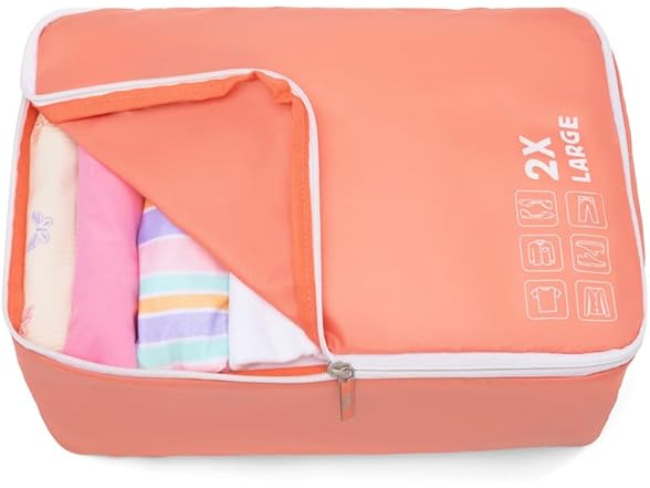 Atlantic Luggage 2PK Large 2X Deep Washable Cubes