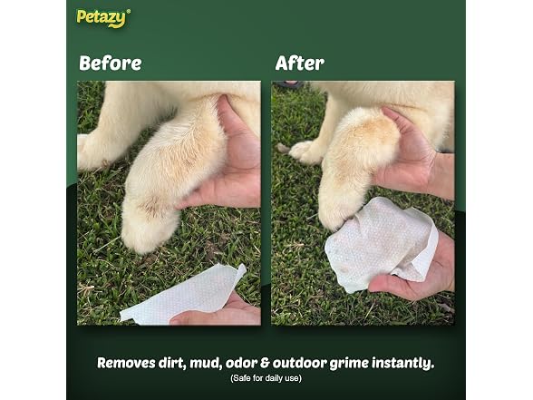 Petazy Pet Wipes for Dogs & Cats (400Ct)