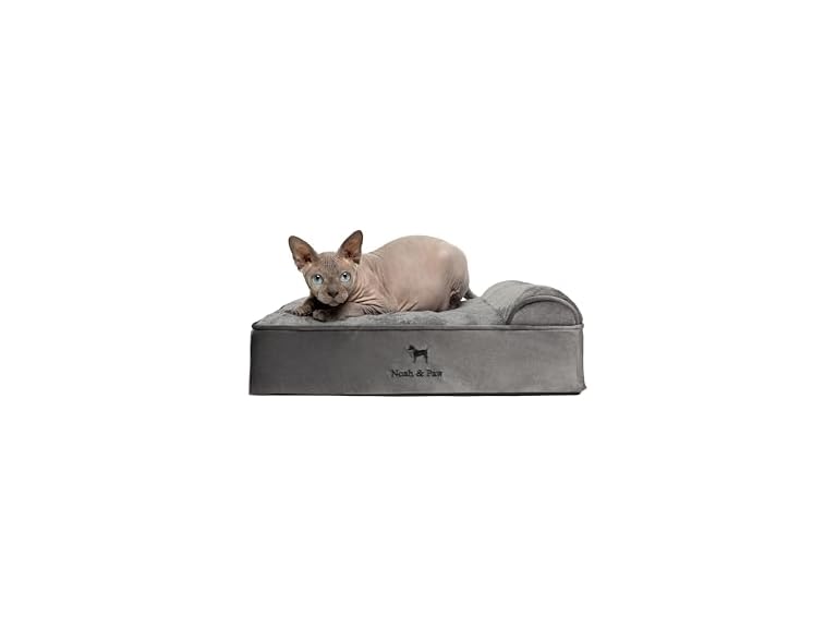 NOAH & PAW CL-VE-GRY-S S NOAH & PAW Dog Bed - Classic