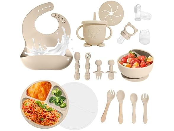 17 Piece Baby Feeding Set