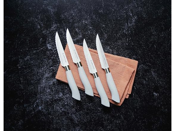 Eco-Friendly 8Pc Micro Serrated Steak Knife Set