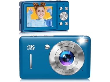 $16.99, Was $39.99, 57% Off! ceye 44MP FHD 1080P Digital Point & Shoot Camera dealfomo