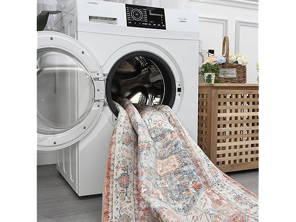 Yidanerug Non-Slip Low Pile Area Rug