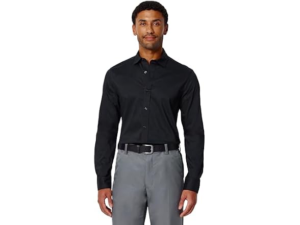 Amazon Essentials Men Slim-fit Stretch Dress Shirt