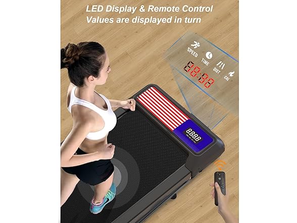 UPREIGN 3 in 1 Treadmill, Under Desk