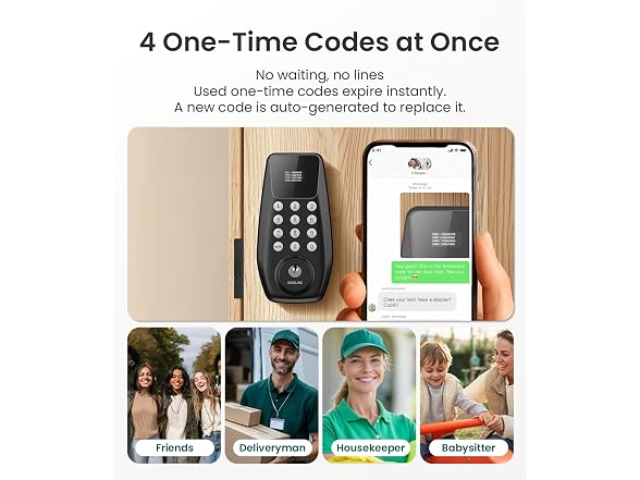 DESLOC C100 Smart Lock w/Visual Display - Gallery 6