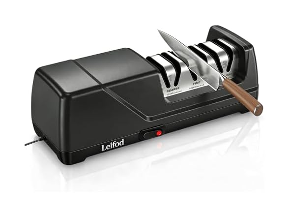 Leifod 3-Stage Knife Sharpener