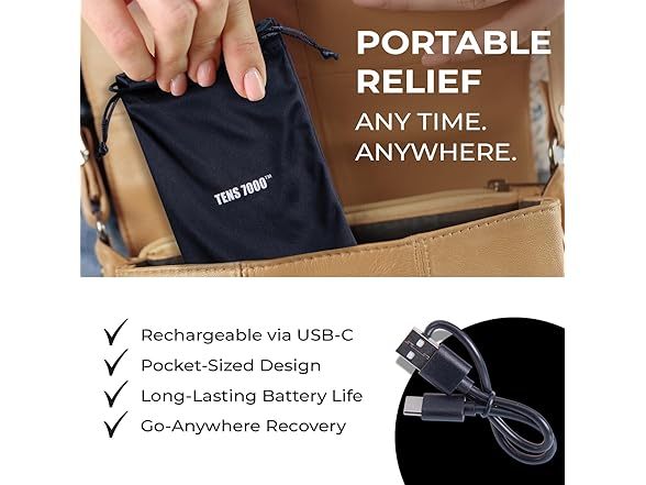 TENS Sport Recovery Unit with 4 Pads