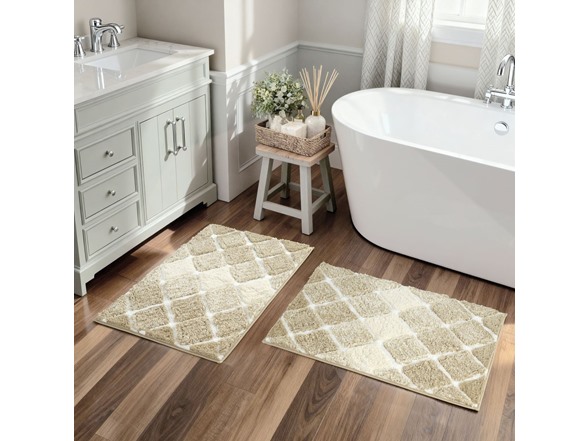 Kona Collection 24” x 36” Microfiber Bath Mats