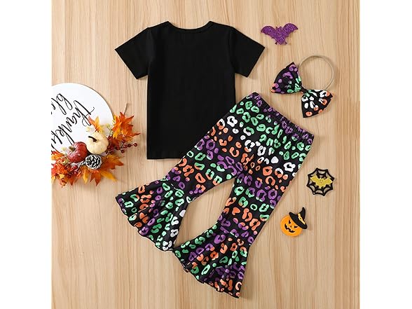 Toddler Girl Halloween Outfit Set