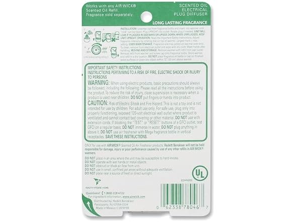 Air Wick 78046 plug in Scented Oil