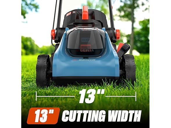 13" 20V Cordless Lawn Mower