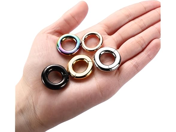 14mm Thick Silver Nose Rings Hoop