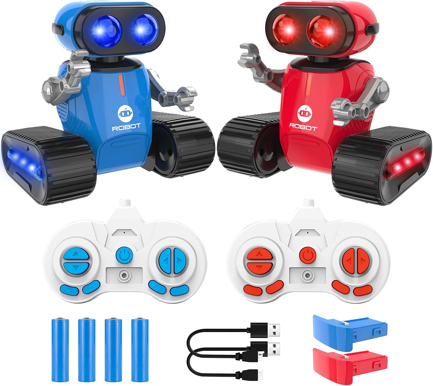 UFLYTOO LA RC Robot Toy w/ LED Eyes Music & Dance - Gallery 8