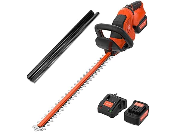 PAXCESS Upgraded Electric Cordless Hedge Trimmer