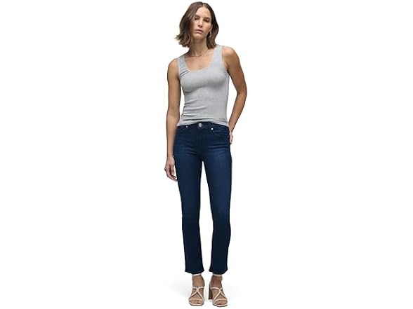 HUDSON Women's Nico Mid-Rise Straight Leg Ankle Jean