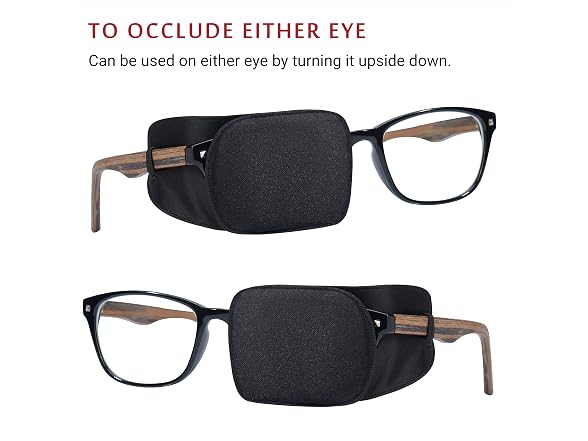 Astropic Silk Eye Patch for Adults Kids Glasses