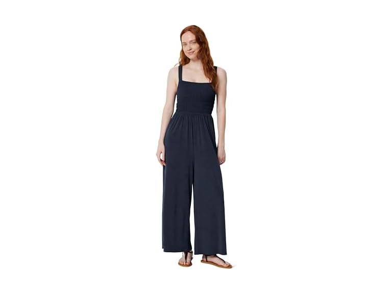 Amazon Essentials Women Square Neck Wide Jumpsuit - Gallery 13