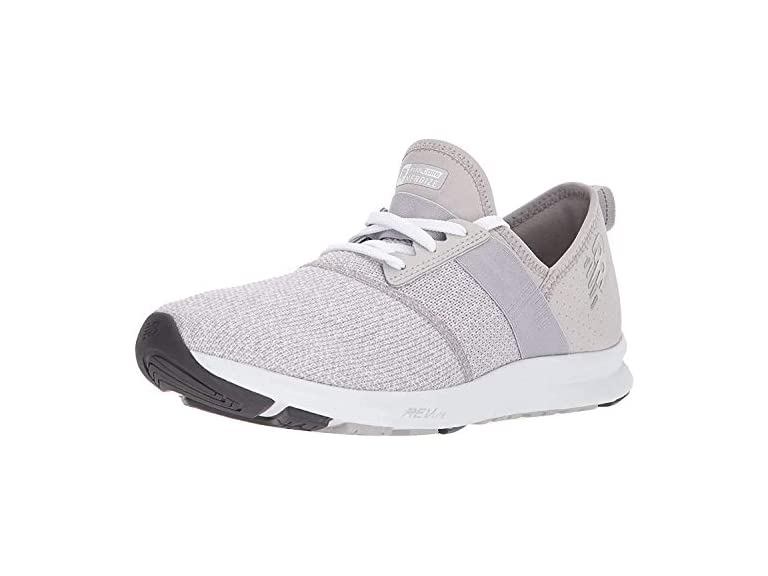 New Balance Women's FuelCore Nergize V1 Sneaker, Overcast/White/Heather, 5