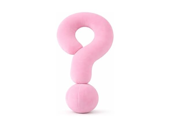 Evolive Question Mark Pillow