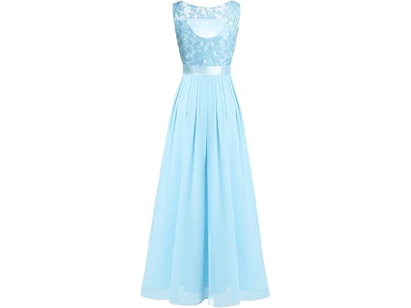 YiZYiF Women (8) Crochet Lace Wedding Formal Dress