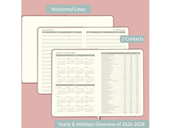 Lemome Planner 2026-2027 - Weekly and Monthly