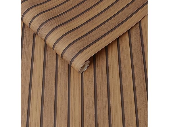 Fresco Wooden Slats Natural Wallpaper