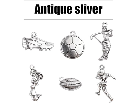 Hendevl Ball Sports Theme Charms