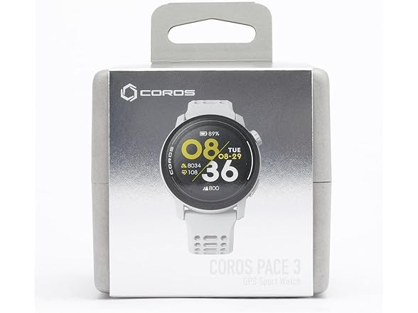 COROS PACE 3 GPS Sport Watch - White