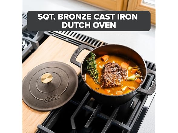 Viking Nonstick 5 Quart Dutch Oven 