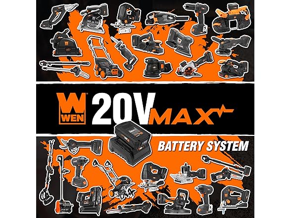 WEN 20V Max Cordless Snow Shovel