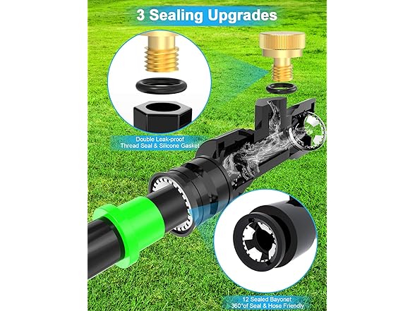 Lekit Misters for Outside Patio 89FT(27.3M)