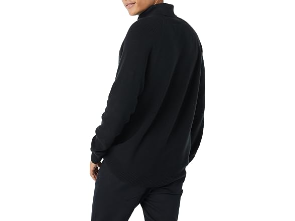 Amazon Essentials 100% Cotton Sweater, Black (XS)
