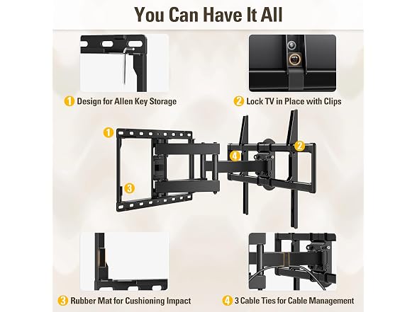 Mounting Dream TV Wall Mount 42-90in