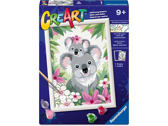 Ravensburger CreArt Koala Cuties Paint by Numbers