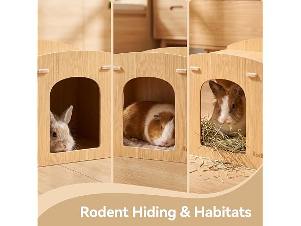 Rodizoo Wooden Rabbit Hideout House