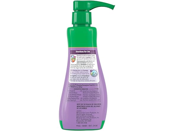 Miracle-Gro Blooming Houseplant Food, Plant Fertilizer, 8 oz. (6-Pack)