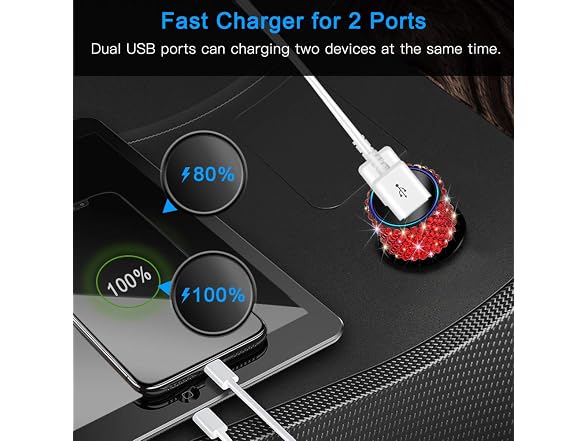 OTOSTAR Dual USB Car Charger
