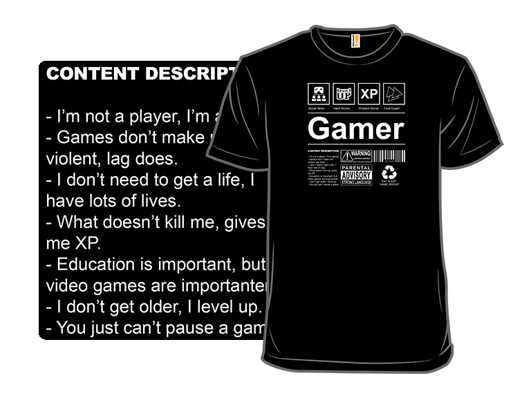I'm a Gamer Label