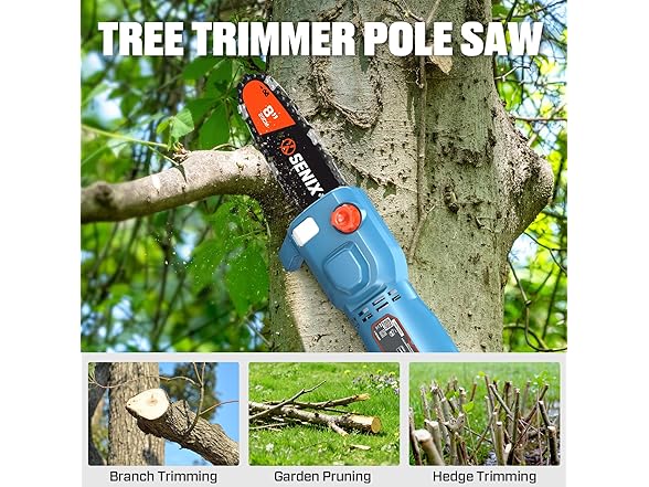 8A Corded Electric Pole Saw