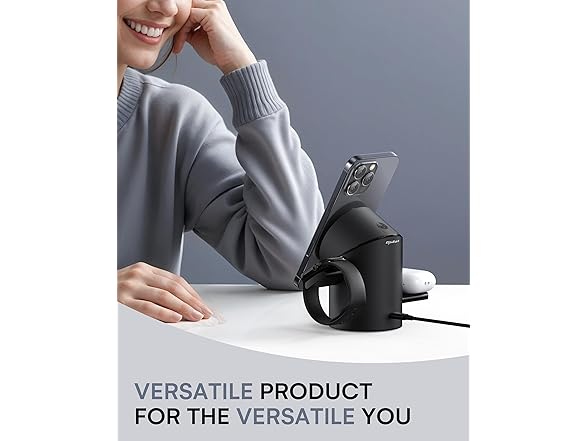 ZEEHOO 3 in 1 Charging Station for Apple Devices