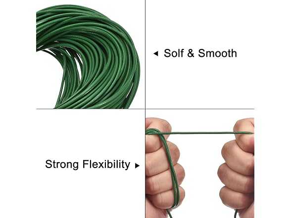 uxcell 20 Yards 3mm Round Leather Cord Lacing String Dark Green