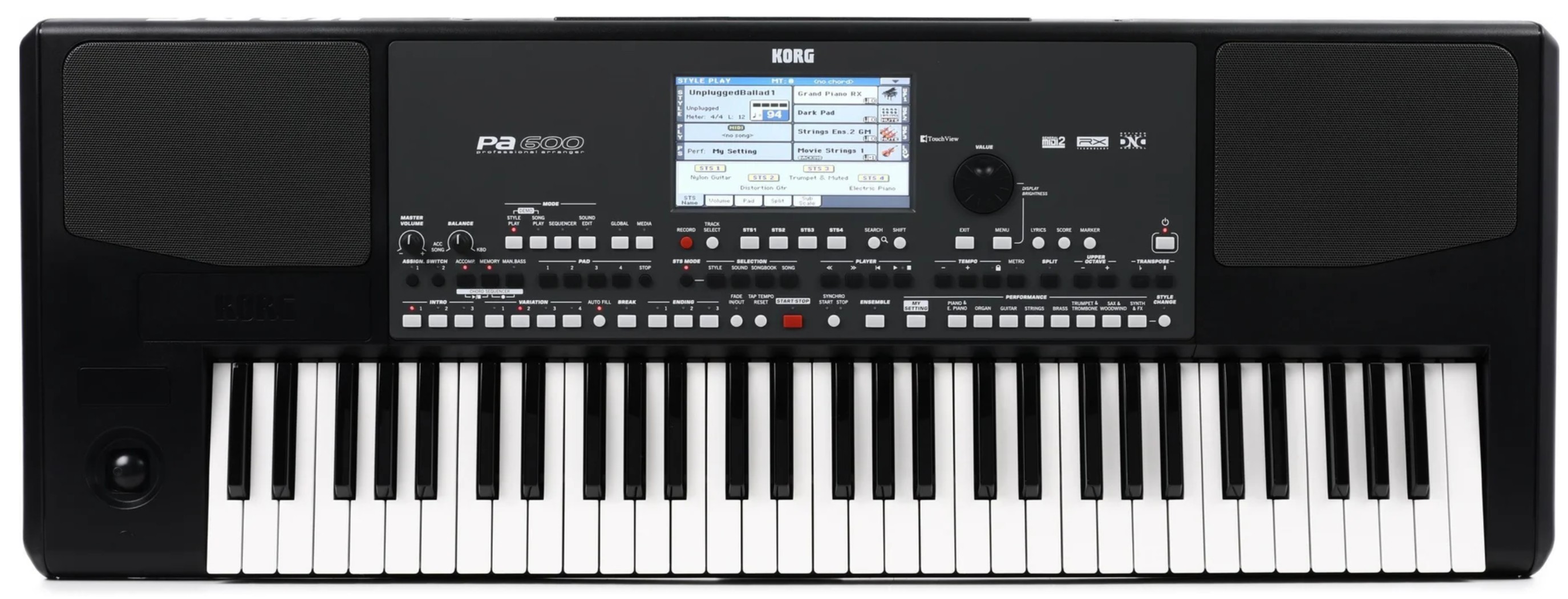 (NEW) Korg PA600 61-Key Professional Arranger with Color Touchview Display - Gallery 8
