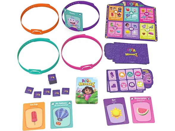 Dora the Explorer Hedbanz Jr., Picture Guessing Card Game