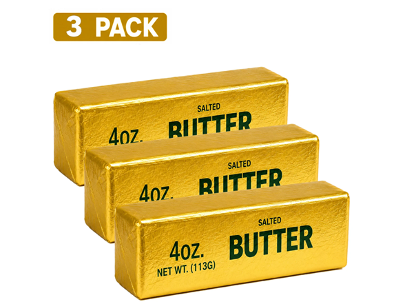 Gold Metallic Butter