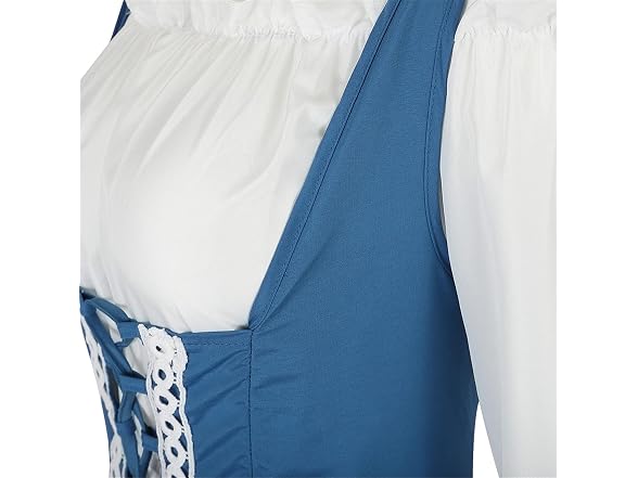 Zhitunemi Women's (XS) Renaissance Dresses Steel - Gallery 5
