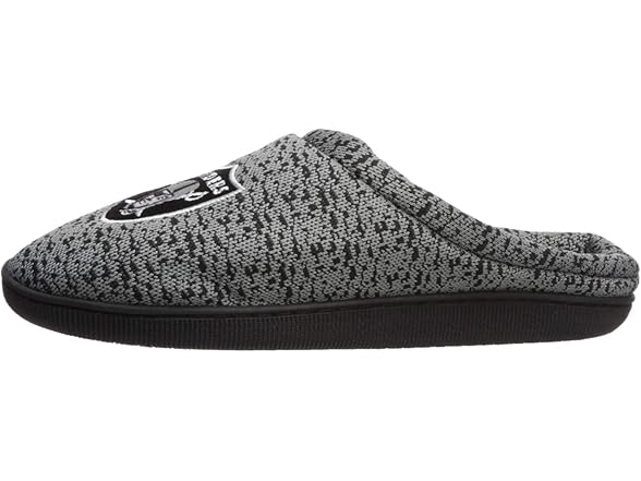 LAS VEGAS RAIDERS Mens Slipper (7-8)